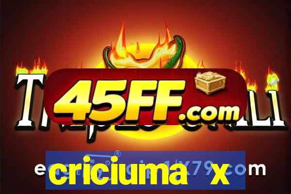 criciuma x fluminense palpite